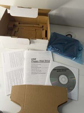 Sony MPF82E External USB Floppy Disk Drive 5V 500mA - NEW OPEN BOX